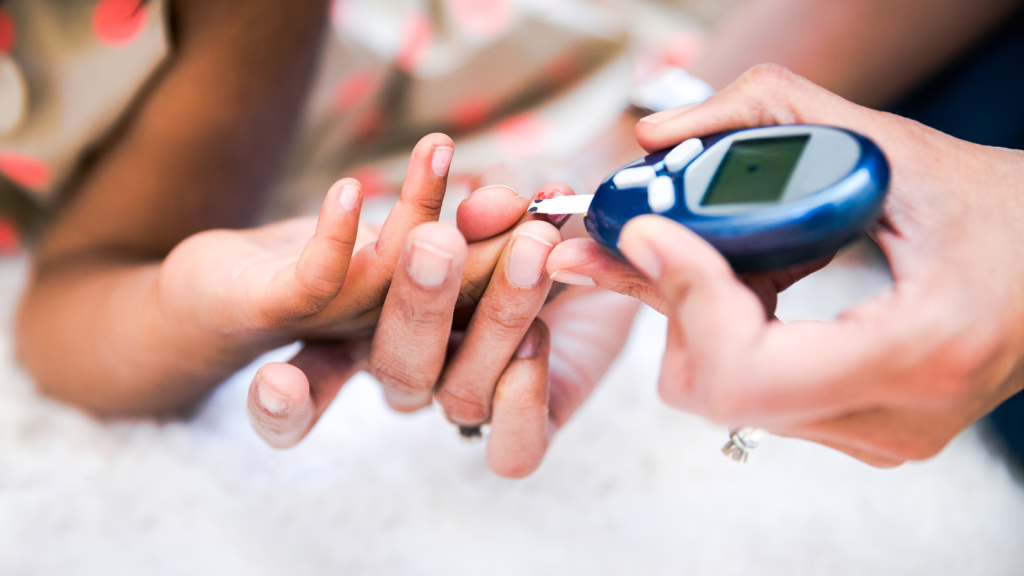 Testing for type 1 or type 2 diabetes